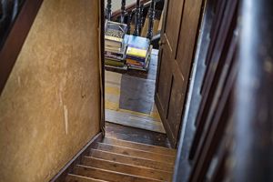 Loft stairs- click for photo gallery